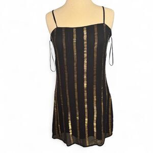 Walter Baker Cocktail Sheath Dress Women’s Size 10 NWT Black Sleeveless Party